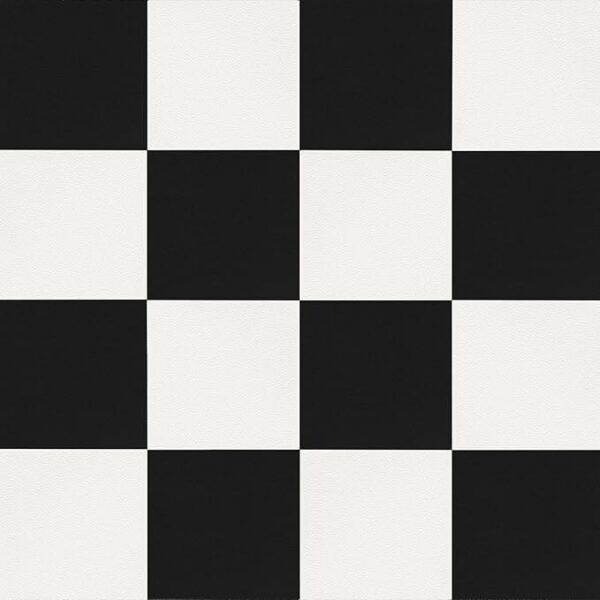 Peel and Stick Floor Tile Black and White